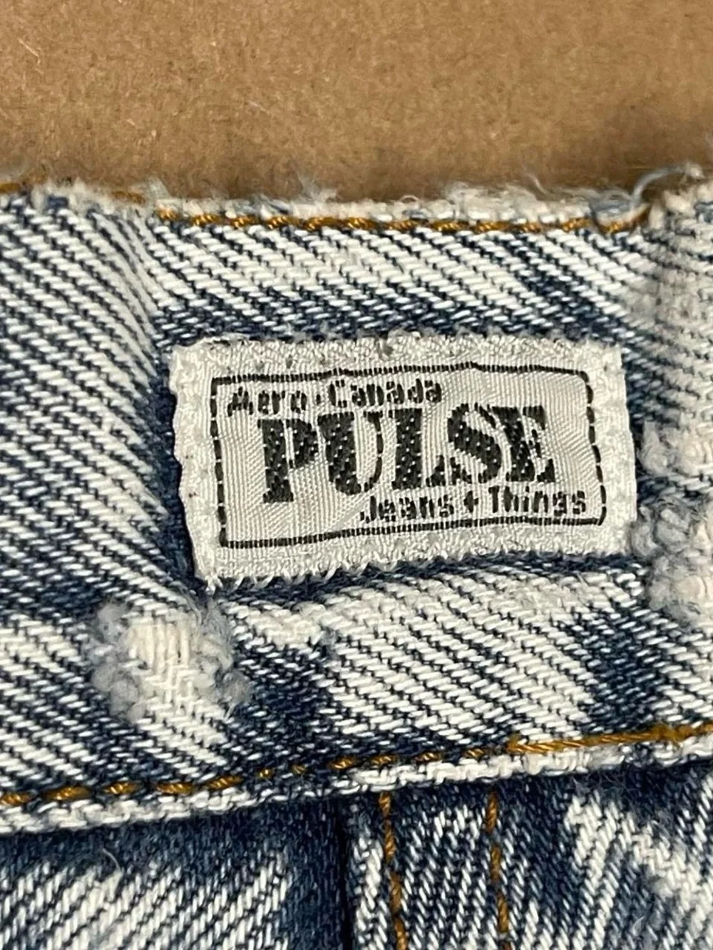 Vintage Pulse 80s Acid Wash High Rise Mom Jeans Size 2 Light Wash Retro 26x30